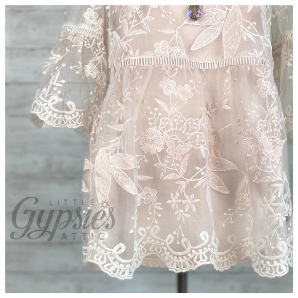 POL Fairy Angel 2 Piece Baby Doll Top - Picture 7 of 12